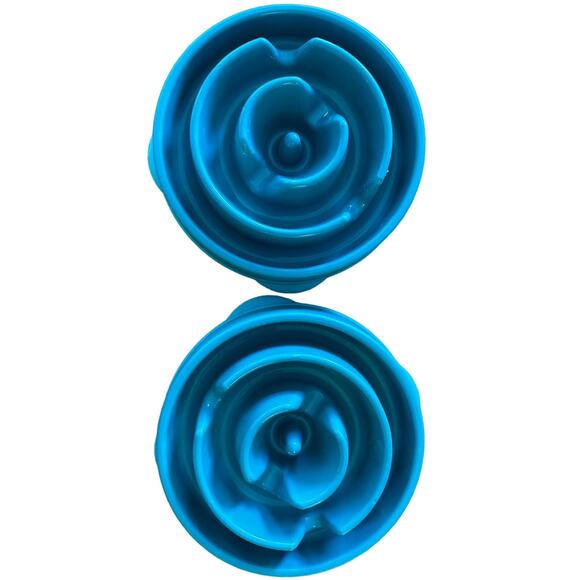 Set of 2 Outward Hound Fun Feeder Interactive Dog Bowls - Picture 1 of 2